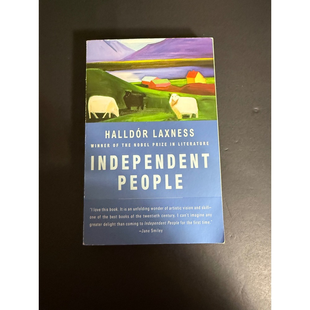 Independent People Halldor Laxness Vintage International Paperback Nobel Prize